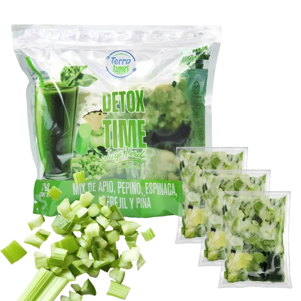 JUGO VERDE DETOX 100 GR BOLSA 10 UDS